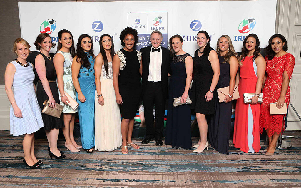 Joe Schmicht and 7s team at the Zurich IRUPA  of the Year 2016 the 14th annual Awards ceremony  took place in the  Doubletree by Hilton on Burlington Road. Photo: Leon Farrell/Photocall Ireland