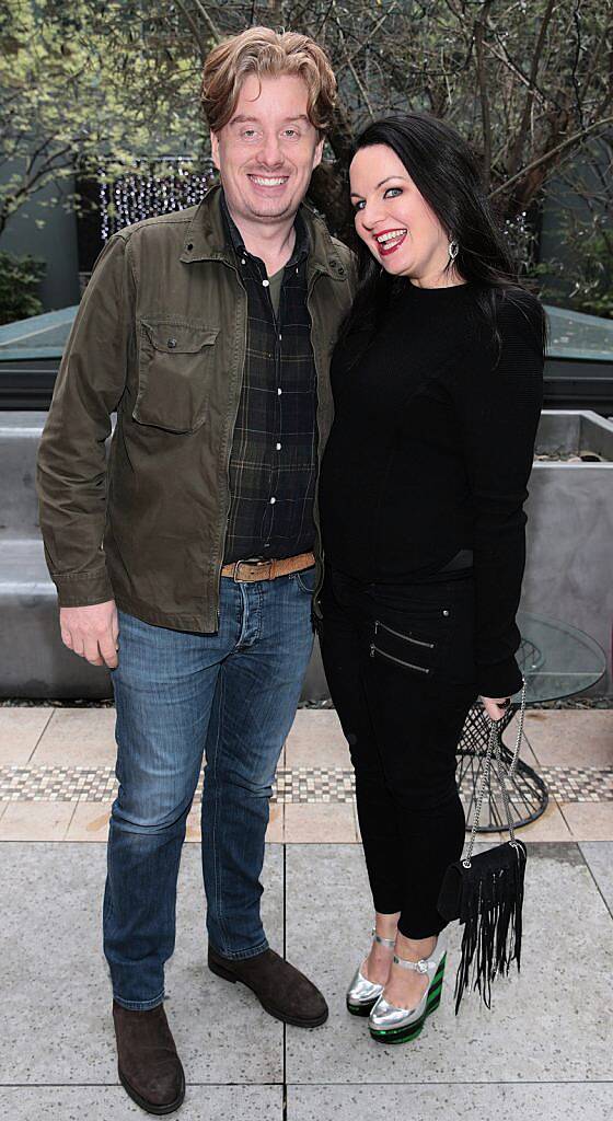 Will White and Triona McCarthy at the annual Gibson Hotel Summer Barbecue at The Gibson Hotel,Point Village,Dublin.Pictures:Brian McEvoy.