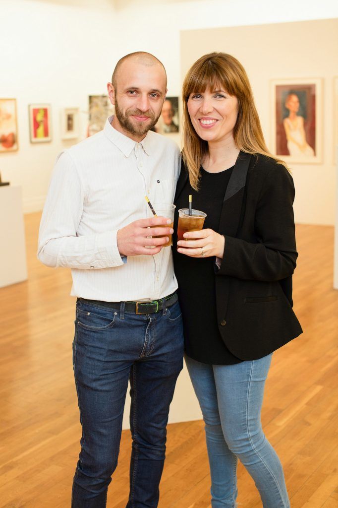 David Evans & Elaine Cullen pictured at Hennessy Lost Friday on Friday, 13th May in the RHA. .The evening featured a mix of collaborations with some of Ireland’s most innovative.creatives, and was the second  of four events planned for 2016.Photo: Anthony Woods