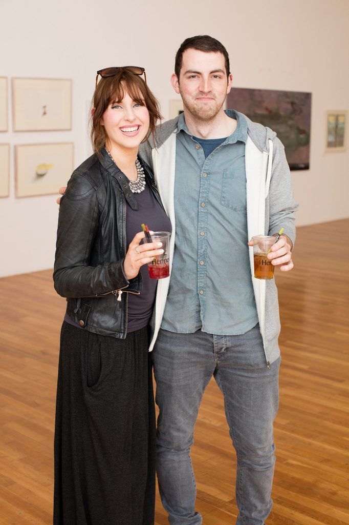 Kate Leckie & Daire Murphy pictured at Hennessy Lost Friday on Friday, 13th May in the RHA. .The evening featured a mix of collaborations with some of Ireland’s most innovative.creatives, and was the second  of four events planned for 2016.Photo: Anthony Woods