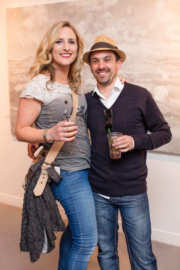 Ellen Leonard Bates & JP Bates pictured at Hennessy Lost Friday on Friday, 13th May in the RHA. .The evening featured a mix of collaborations with some of Ireland’s most innovative.creatives, and was the second  of four events planned for 2016.Photo: Anthony Woods