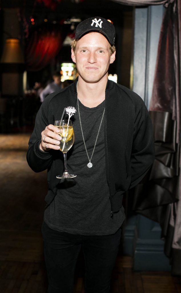 Made in Chelsea star Jamie Laing pictured enjoyed a Belvedere Spritz at Dublin’s second LOVE BRUNCH, which was held in The Odeon Dublin.  On the day, guests enjoyed music, antics and a selection of delicious Belvedere Spritz cocktails. Picture Andres Poveda