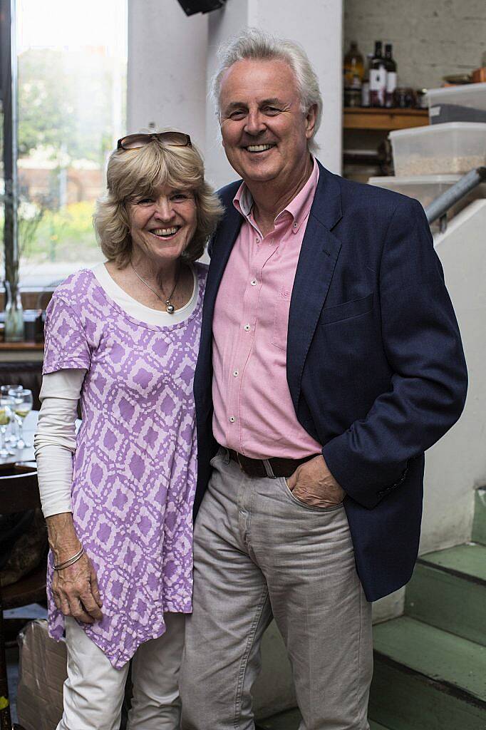 Ismay & Donal Flynn pictured at the launch of The Happy Pears new book "The World of The Happy Pear" in the Fumbally Cafe. Photo Sean Cahill. 