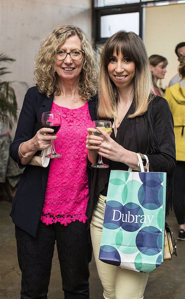 Kate & Mary Gildea-Byrne pictured at the launch of The Happy Pears new book "The World of The Happy Pear" in the Fumbally Cafe. Photo Sean Cahill. 