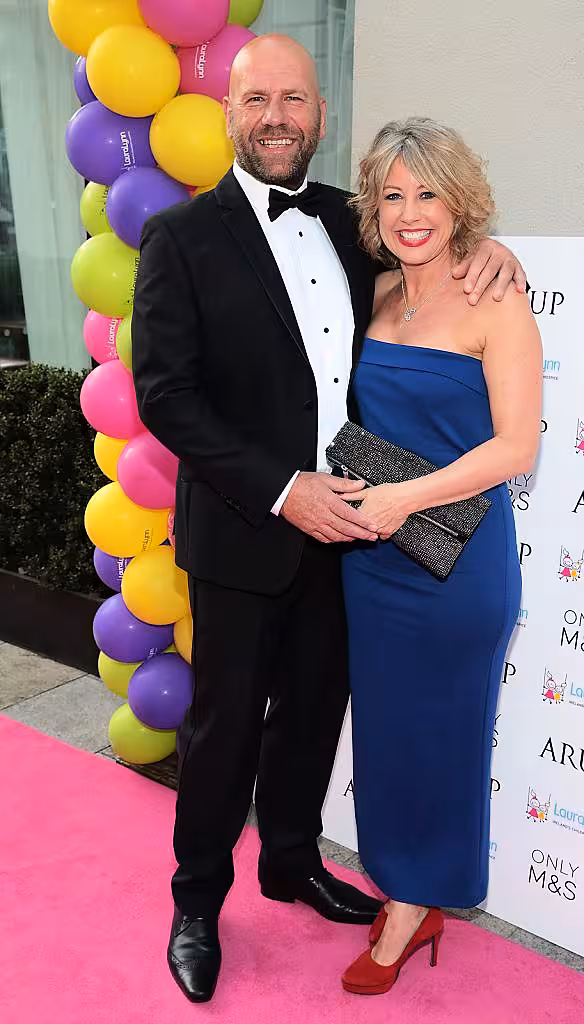 Chris Felthin  and Maureen Ryan at the LauraLynn Heroes Ball at the Mansion House Dublin..Picture:Brian McEvoy