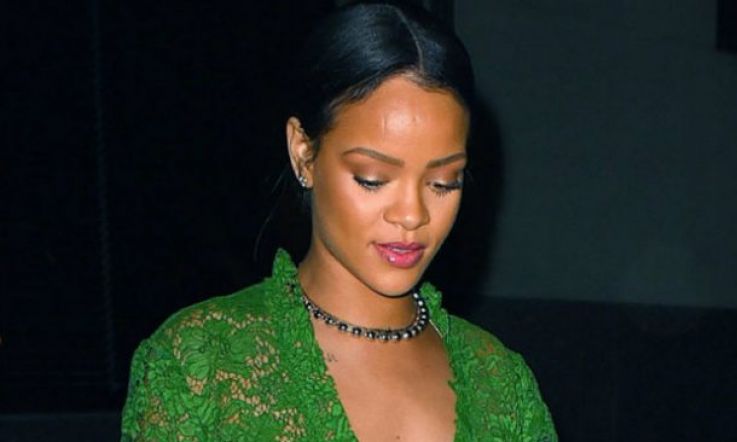 Rihanna's latest fashion choice is quite the heartbreaker