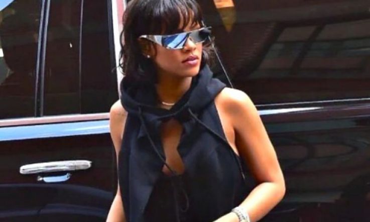 So Rihanna's designed 24 karat gold sunglasses with Dior...