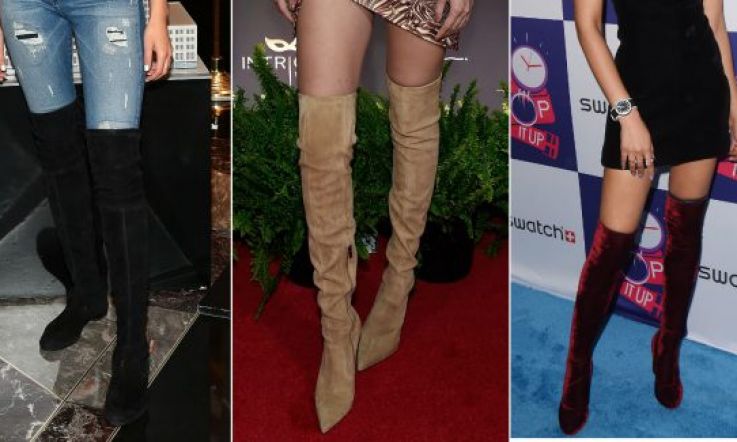 Over the knee boots still a thing and you can still buy 'em