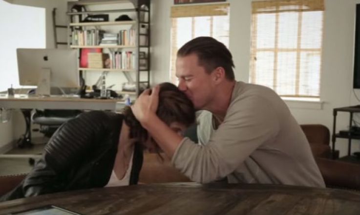 Young woman with autism interviews Channing Tatum