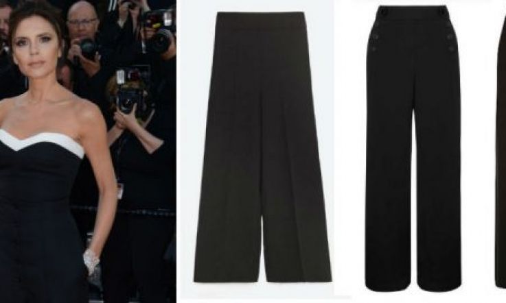 3 chic high-waisted trousers for channeling your inner Posh