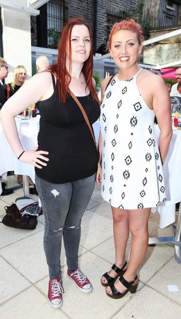 Pictured last in Dublin's Morrison Hotel were  Alison Quigley and Kirsha Hurley at the launch of the Morrison Summer Menu.Photo: Leon Farrell/Photocall Ireland.