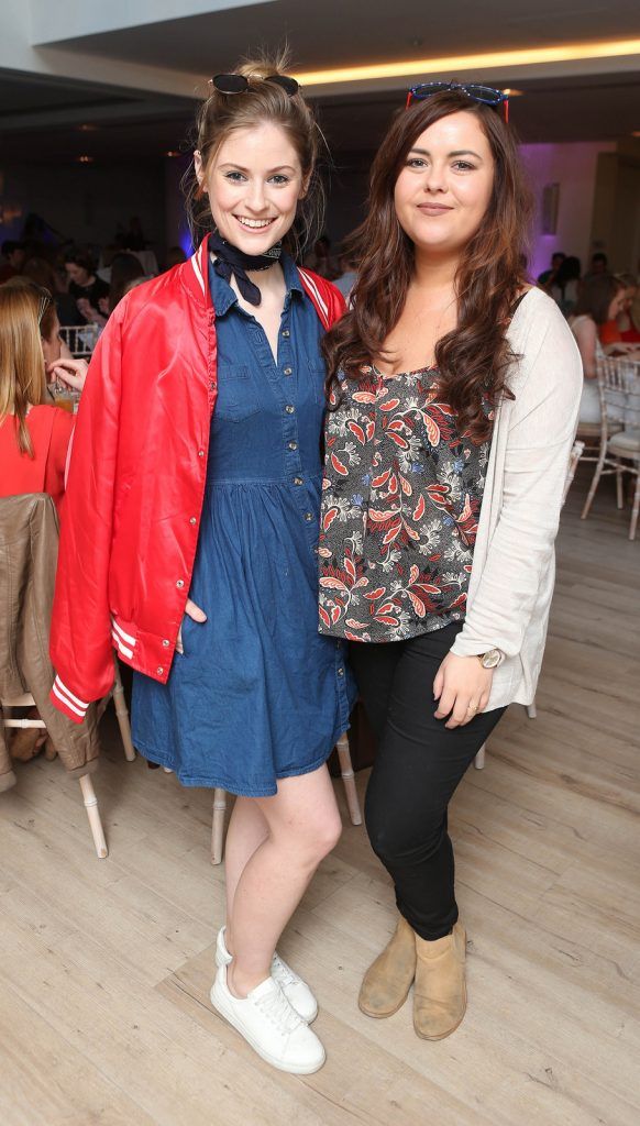 Pictured last in Dublin's Morrison Hotel were Lisa McLoughlin and Ali at the launch of the Morrison Summer Menu.Photo: Leon Farrell/Photocall Ireland.