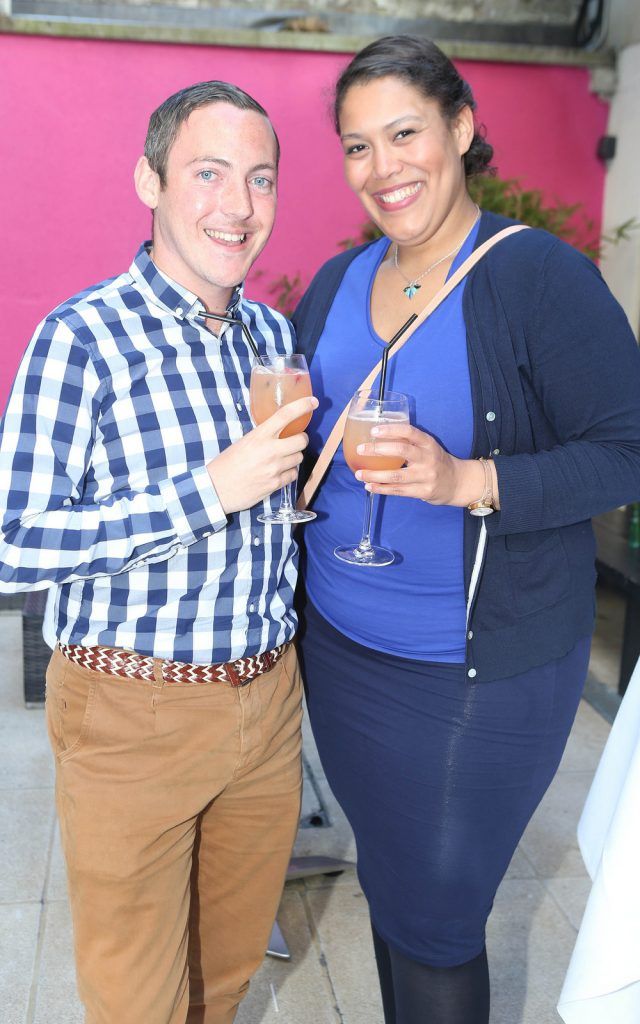 Pictured last in Dublin's Morrison Hotel were Michael Dalton and Sandy Schlossbauer at the launch of the Morrison Summer Menu.Photo: Leon Farrell/Photocall Ireland.