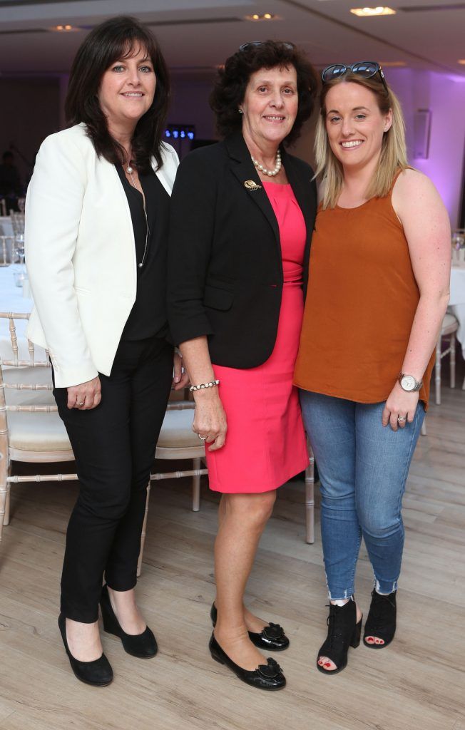 Pictured last in Dublin's Morrison Hotel were  Tania Crinion, Paula Kavanagh and Sheila McCarty at the launch of the Morrison Summer Menu.Photo: Leon Farrell/Photocall Ireland.