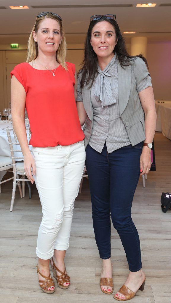 Pictured last in Dublin's Morrison Hotel were Sharon Martin and Audrey Kavanagh at the launch of the Morrison Summer Menu.Photo: Leon Farrell/Photocall Ireland.