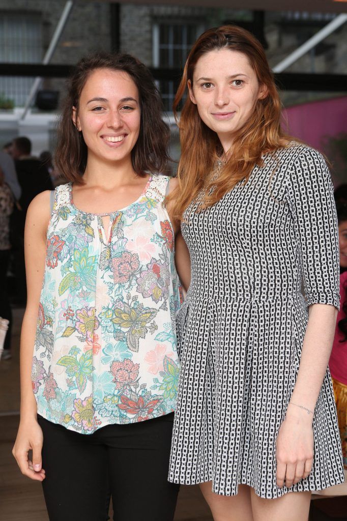 Pictured last in Dublin's Morrison Hotel were  Ivina Grecce and Angeliki Makri  at the launch of the Morrison Summer Menu.Photo: Leon Farrell/Photocall Ireland.