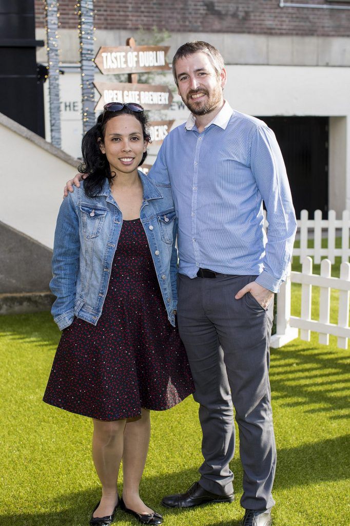 Ketty Elisabeth and Martin Quigley pictured at ‘Taste of Beer’, a beer and food pairing experience at The Open Gate Brewery featuring some of Ireland’s top artisan food producers who are exhibiting at Taste of Dublin next week, Thursday 16th-  19th June. 


Pic: Andres Poveda  