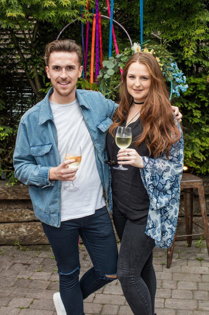Matthew Feeney & Amy Nix pictured at the Vodafone Comedy Festival launch at The Odeon. 

 Photo: Anthony Woods