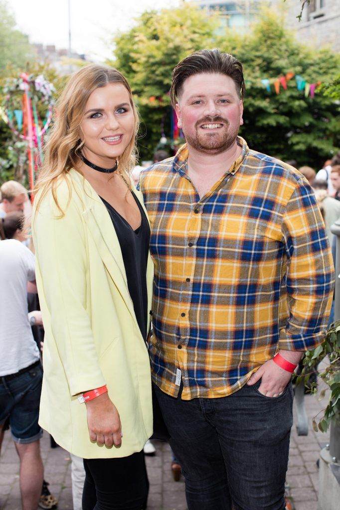 Eimear Deane & Thomas Crosse pictured at the Vodafone Comedy Festival launch at The Odeon. 

Photo: Anthony Woods