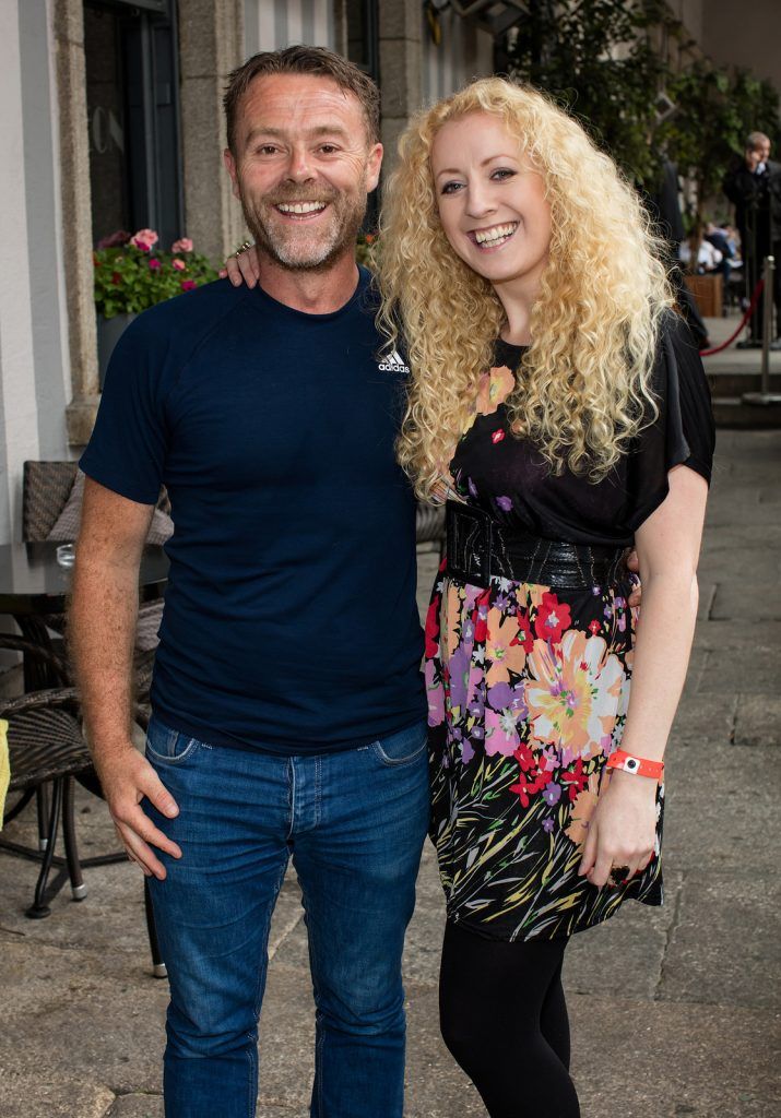 Eric Lalor & Niamh Marron pictured at the Vodafone Comedy Festival launch at The Odeon.

 Photo: Anthony Woods