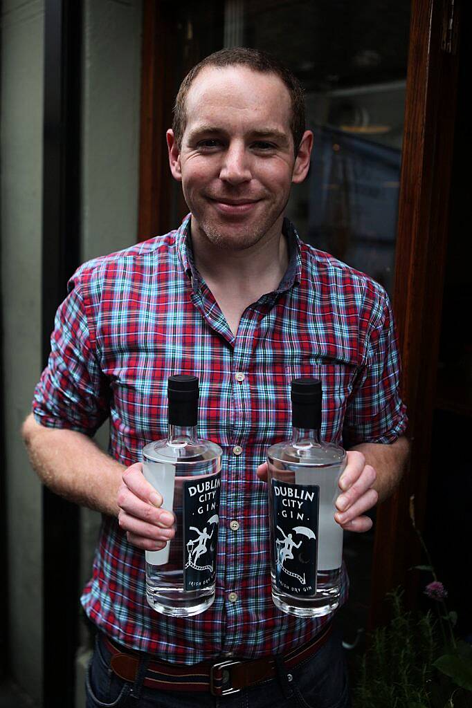 Ciaran Reilly at the launch of the Irish Gin and Tonic Fest in Coppinger Row