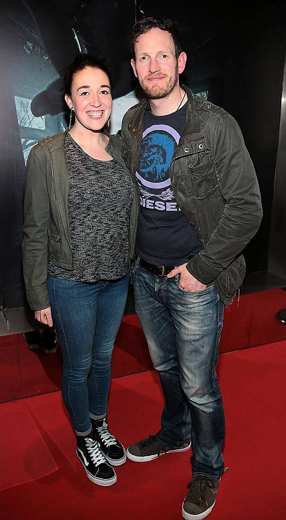 Vicki Wall and Rob Kennedy pictured at The Irish premiere screening of The Conjuring 2 at The Lighthouse Cinema..Picture:Brian mcEvoy.