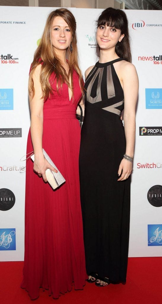 Sarah Grace and Alison Grace  at The June Ball in aid of the Irish Motor Neurone Disease Association at The Doubletree Hilton Hotel Dublin..Pictures :Brian McEvoy.