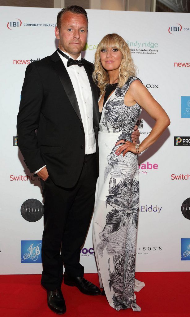 Keith Doyle and Ingrid Lennon  at The June Ball in aid of the Irish Motor Neurone Disease Association at The Doubletree Hilton Hotel Dublin..Pictures :Brian McEvoy.