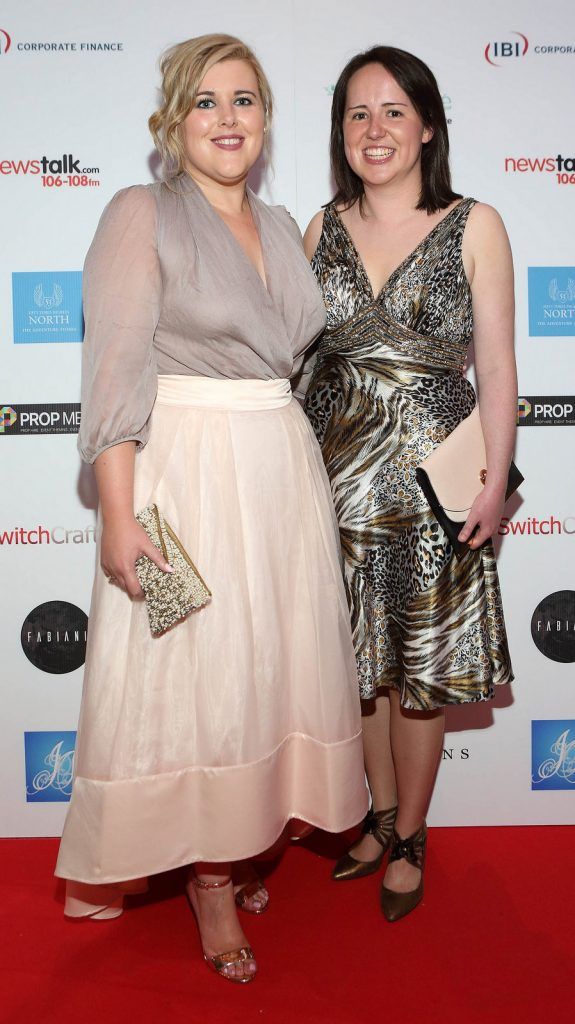 Aisling Murphy and Sheila O'Loughlin  at The June Ball in aid of the Irish Motor Neurone Disease Association at The Doubletree Hilton Hotel Dublin..Pictures :Brian McEvoy.