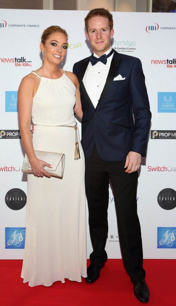 Michelle O'Connell and Paul Talini  at The June Ball in aid of the Irish Motor Neurone Disease Association at The Doubletree Hilton Hotel Dublin..Pictures :Brian McEvoy.