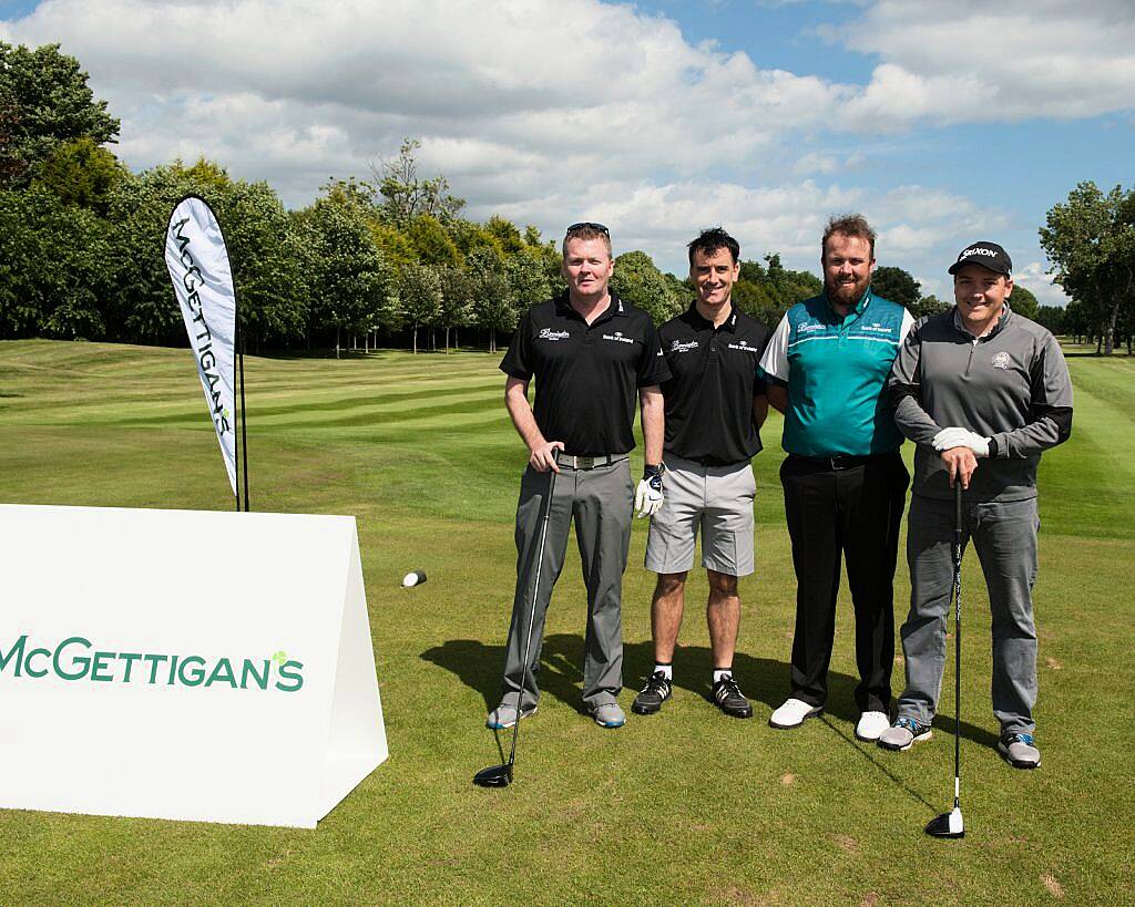 From left :

Karl Crofton, Scott Maher, Shane Lowry, Conor Ridge