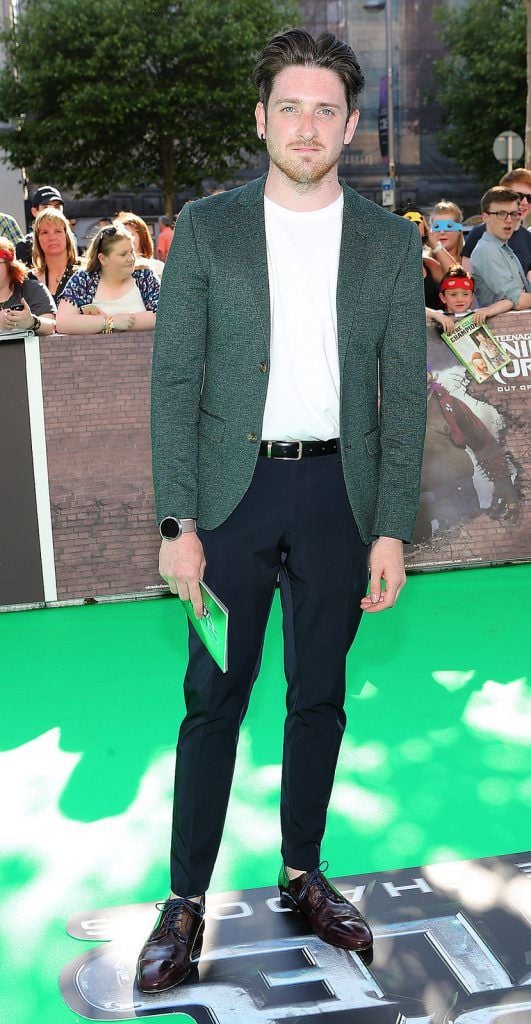 Rte presenter Stephen Byrne tonight at the Irish premiere of Teenage Mutant Ninja Turtles: Out of the Shadows at the Savoy Cinema,Dublin

Pictures:Brian McEvoy