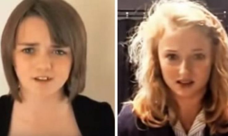 Maisie Williams and Sophie Turner's 'GoT' auditions