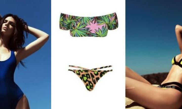 Kendall & Kylie's swimwear collection for Topshop is here!