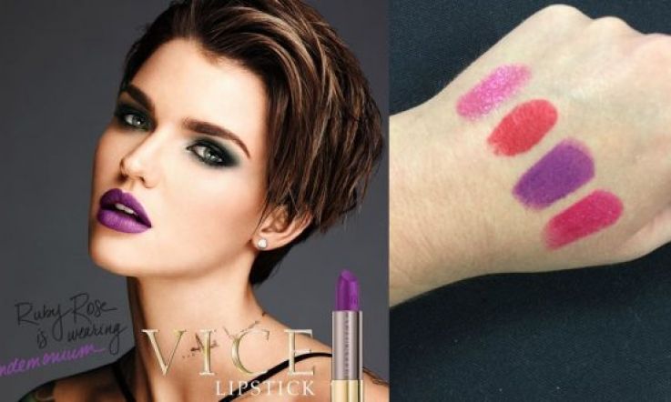 First look at Urban Decay's 100 new shades of lipstick