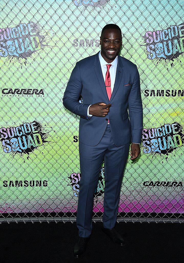 Actor Adewale Akinnuoye-Agbaje attends the Suicide Squad premiere sponsored by Carrera at Beacon Theatre on August 1, 2016 in New York City.  (Photo by Bryan Bedder/Getty Images for Carrera)