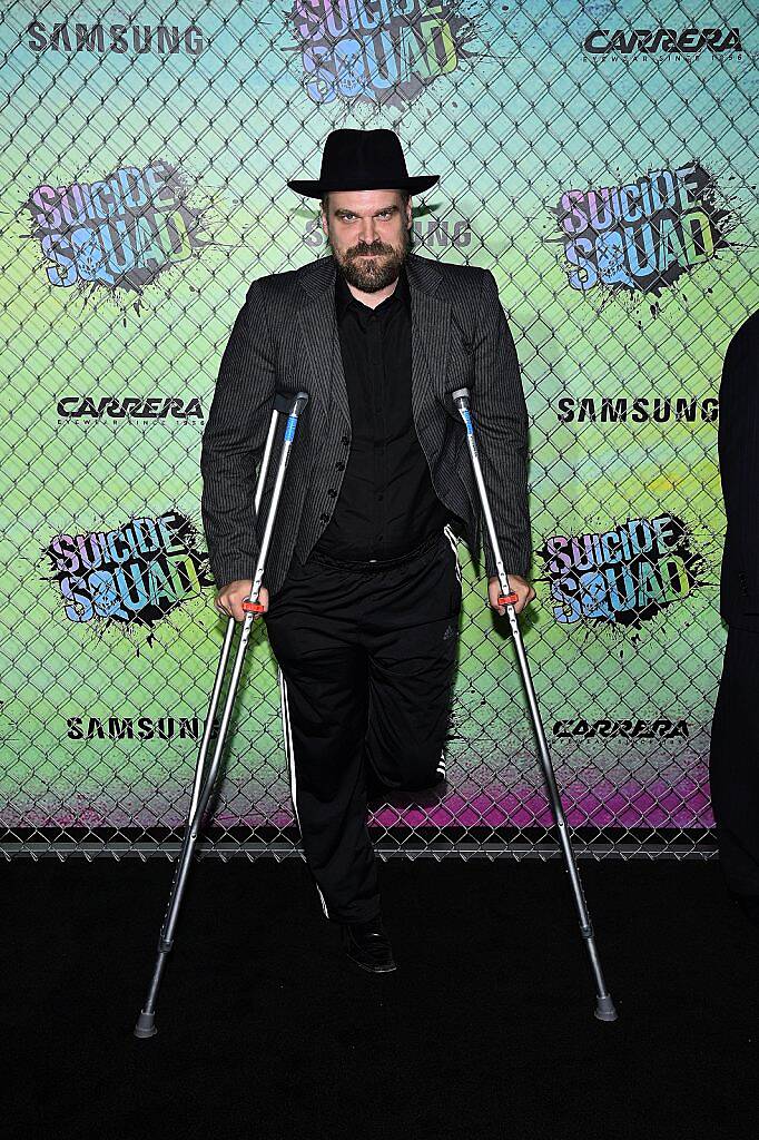 Actor David Harbour attends the Suicide Squad premiere sponsored by Carrera at Beacon Theatre on August 1, 2016 in New York City.  (Photo by Bryan Bedder/Getty Images for Carrera)