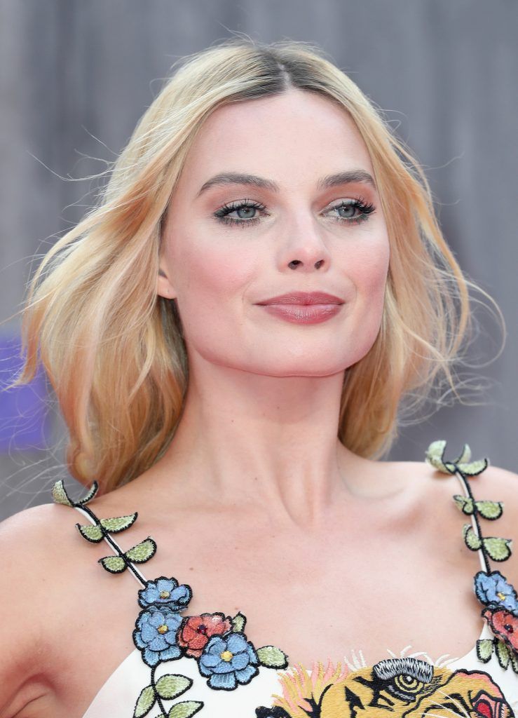 Margot Robbie attends the European Premiere of "Suicide Squad" at the Odeon Leicester Square on August 3, 2016 in London, England.  (Photo by Chris Jackson/Getty Images)