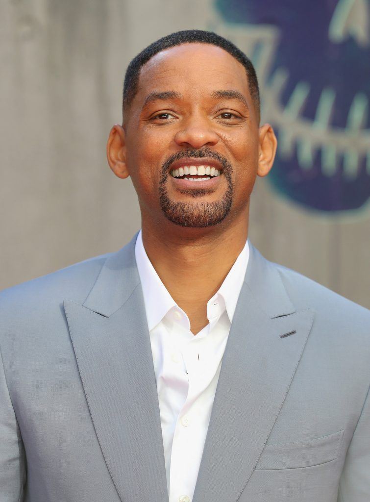 Will Smith attends the European Premiere of "Suicide Squad" at the Odeon Leicester Square on August 3, 2016 in London, England.  (Photo by Chris Jackson/Getty Images)