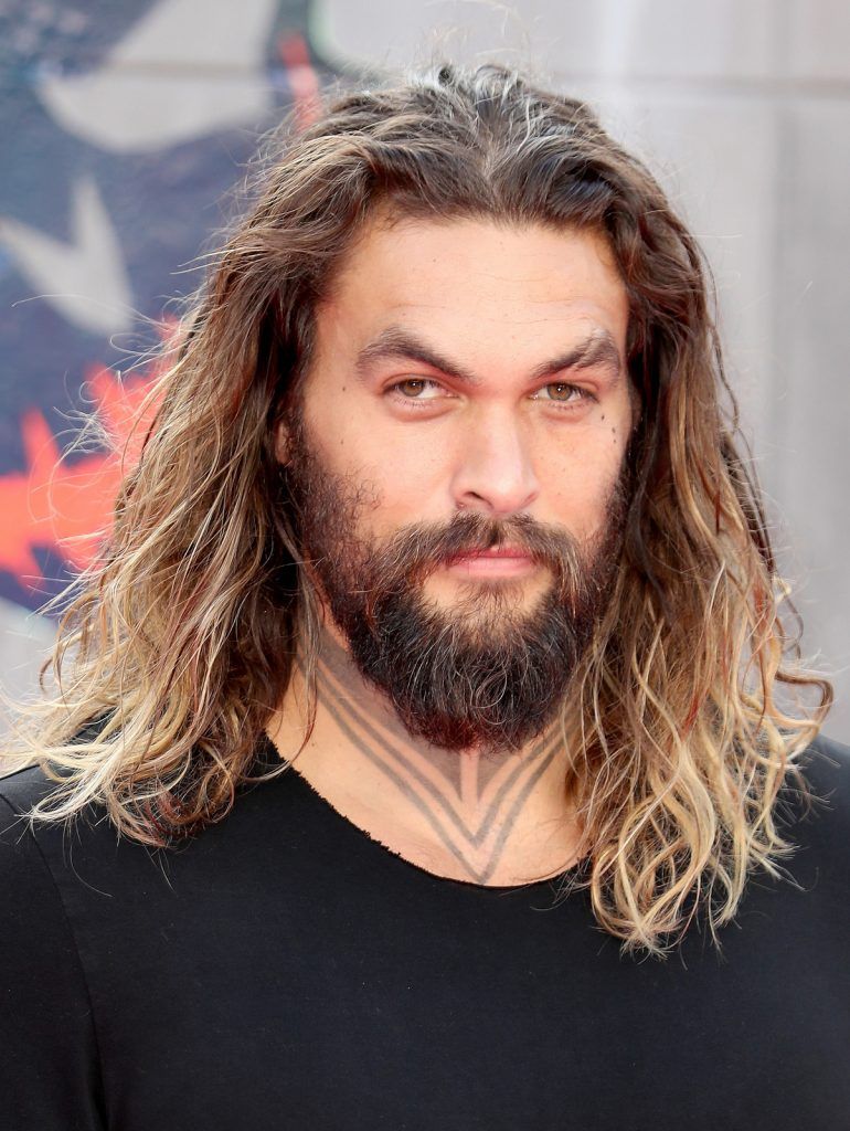 Jason Momoa attends the European Premiere of "Suicide Squad" at the Odeon Leicester Square on August 3, 2016 in London, England.  (Photo by Chris Jackson/Getty Images)