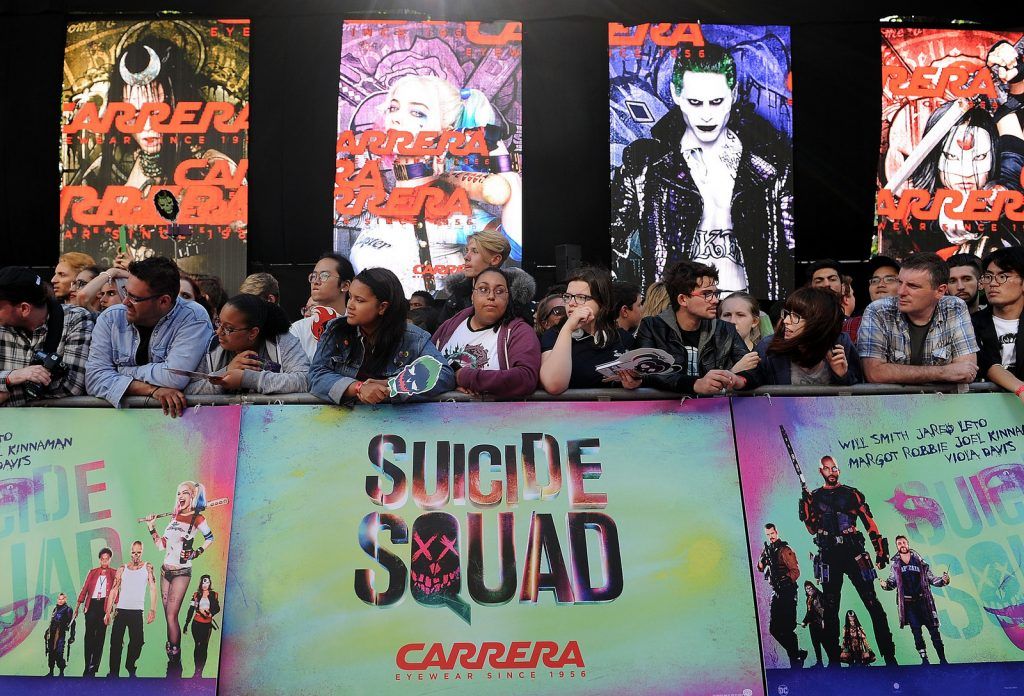 Suicide Squad European Premiere sponsored by Carrera on August 3, 2016 in London, England.  (Photo by Stuart C. Wilson/Getty Images for carrera)