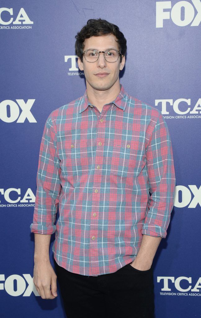 Andy Samberg attends the FOX Summer TCA Press Tour on August 8, 2016 in Los Angeles, California.  (Photo by Matt Winkelmeyer/Getty Images)