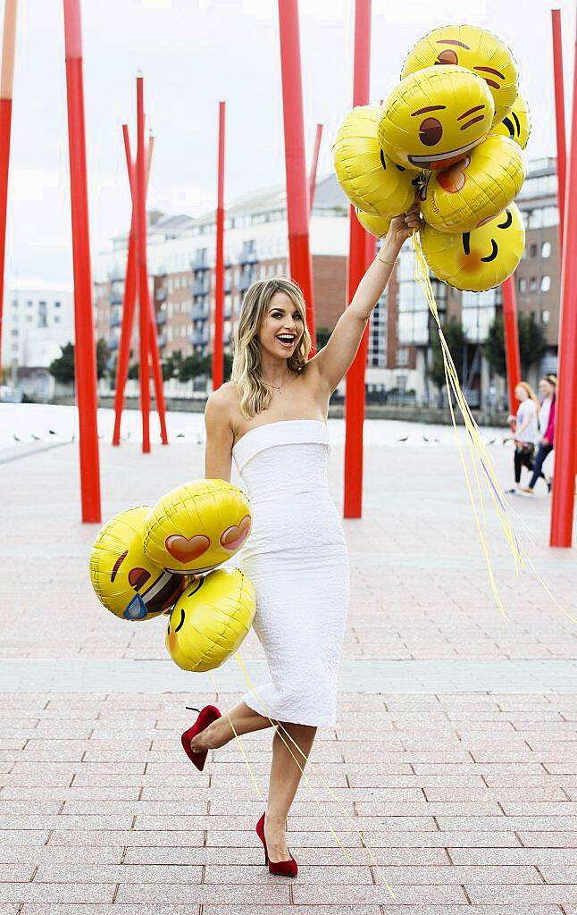 Vogue Williams pictured at the RTÉ Television New Season Launch at the Bord Gáis Energy Theatre. Picture Andres Poveda