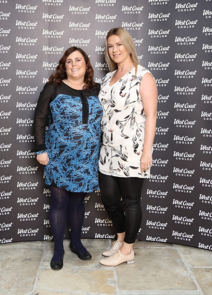 Paula Graffin, Julianne Peoples at the launch of West Coast Cooler FASHIONWEEK's Autumn/Winter 2016 season. #WCCFW. Photo credit Chris Wilson.