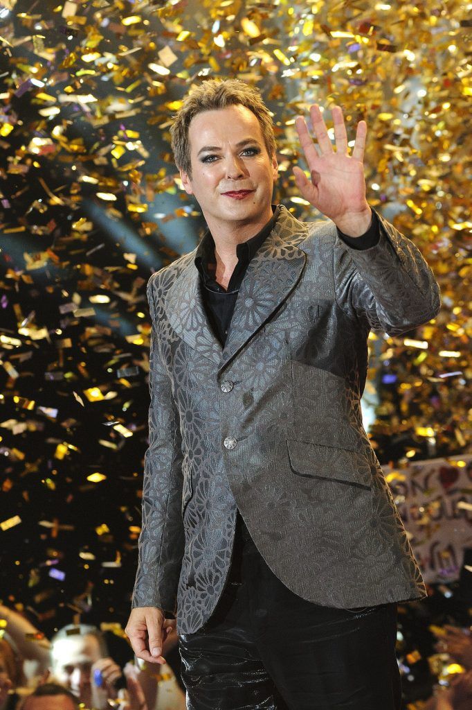 2012: Comedian Julian Clary found himself in the final with another Loose Woman, Coleen Noleen, in 2012, but was a firm favourite to win (Photo by Ben Pruchnie/Getty Images).