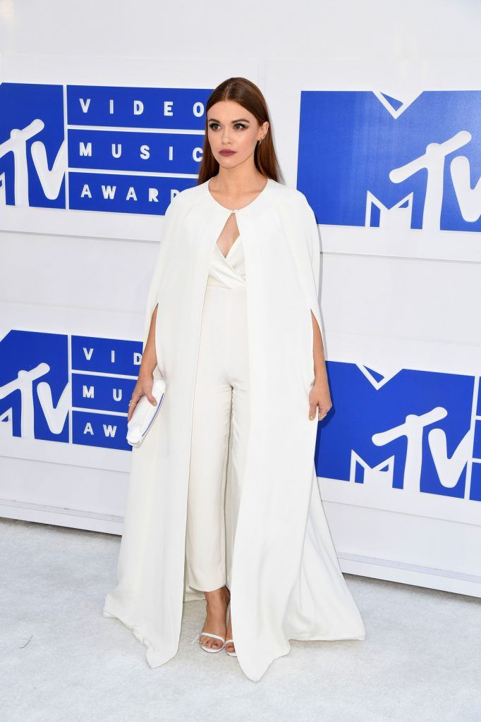 Holland Roden attends the 2016 MTV Video Music Awards on August 28, 2016 at Madison Square Garden in New York. / AFP / Angela Weiss        (Photo credit should read ANGELA WEISS/AFP/Getty Images)