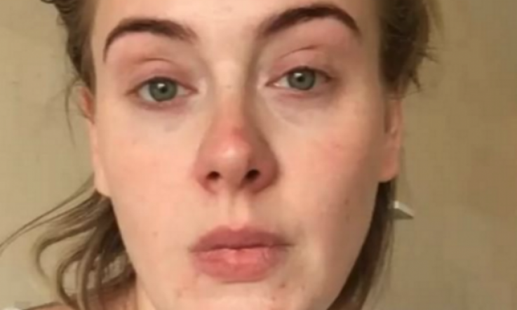 Watch poor Adele's 'sick note' video after cancelling a gig for the first time in years