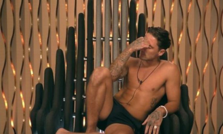 Watch: #CBB's Bear shows ACTUAL emotion when girlfriend confronts him on cheating