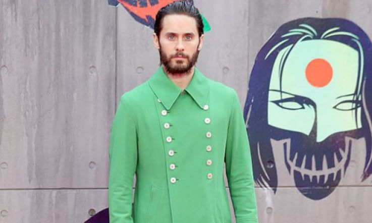 Jared Leto denies he fell in love with his glorious green coat