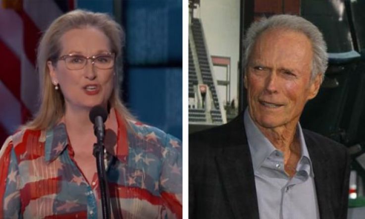 Meryl Streep responds to Clint Eastwood's vote for Trump